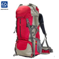 wholesale fashion 60L durable outdoor backpack, durable sport bag pack for hiking/camping